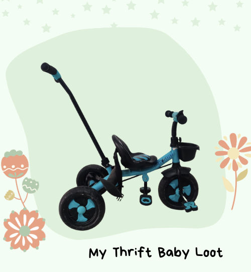 Preloved kids tricycle with parental control in Bangalore